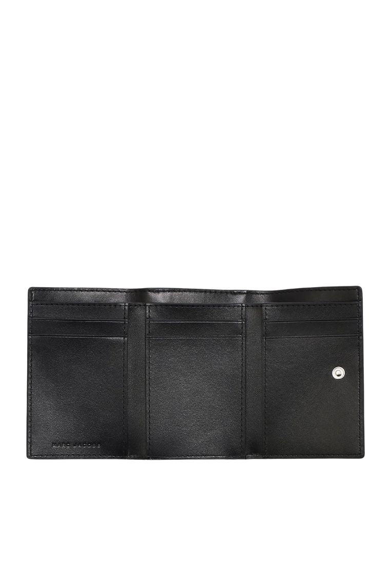 The Leather J Marc Trifold Wallet Black