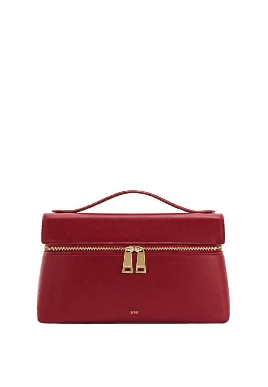 Thea Top Handle Bag - Claret