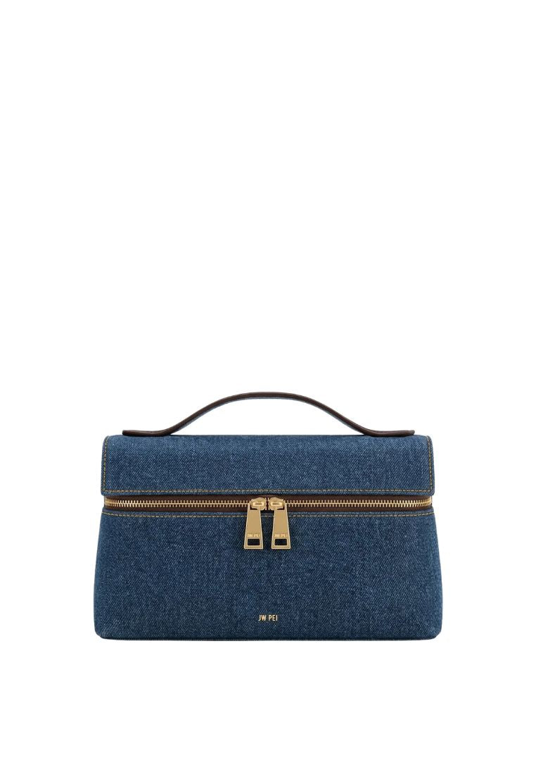 Thea Top Handle Bag - Denim