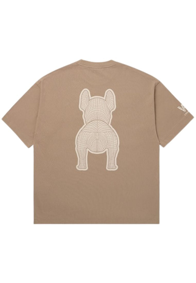 Silket Radog Short Sleeve T-Shirt Dark Beige