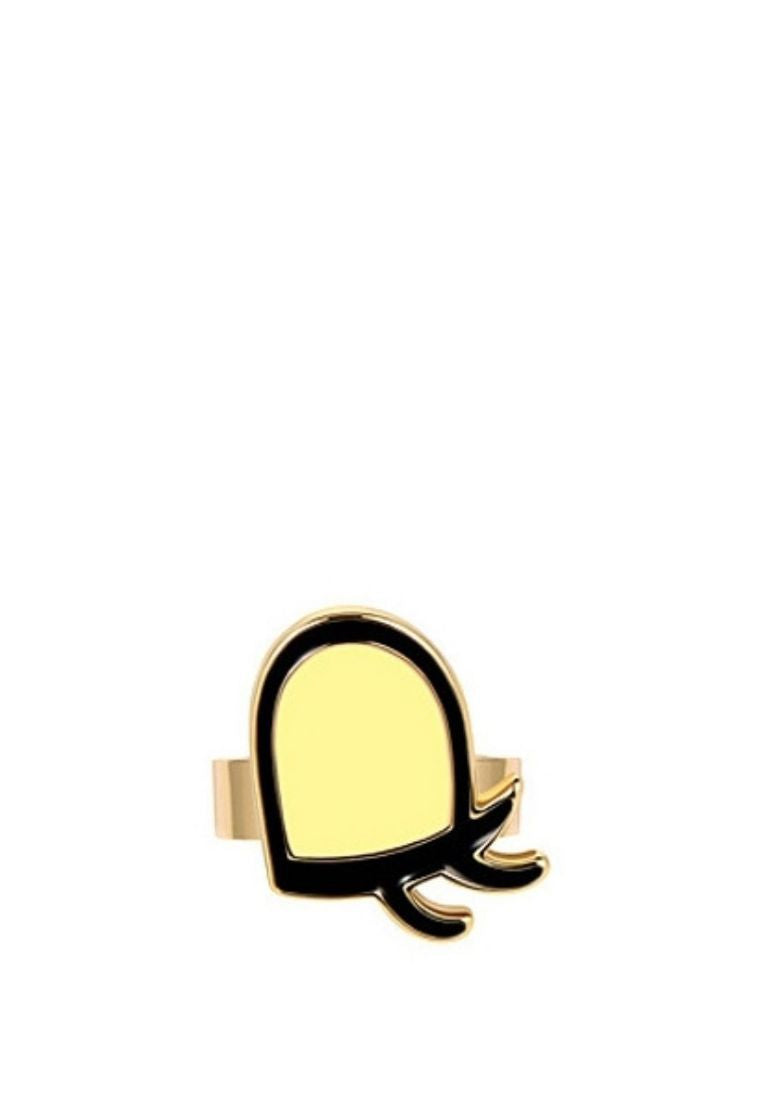 WINKYGIRL RING banana yellow
