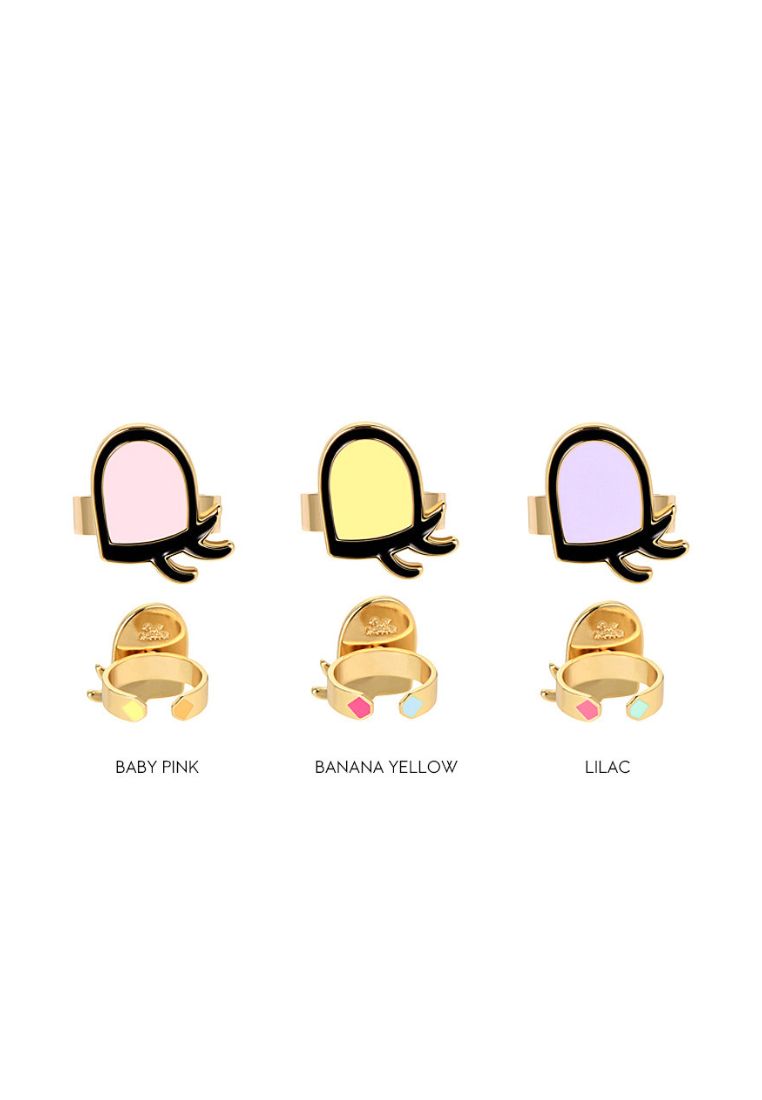 WINKYGIRL RING banana yellow