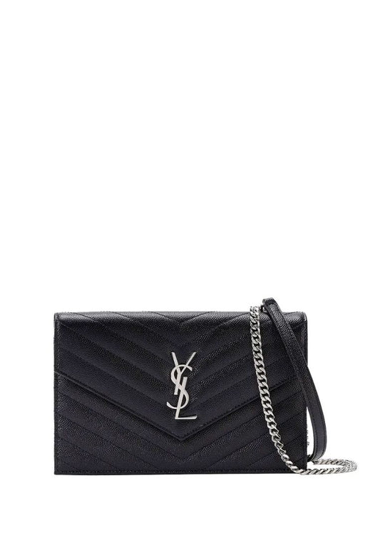 Wallet on Chain Black (19cm) Shw