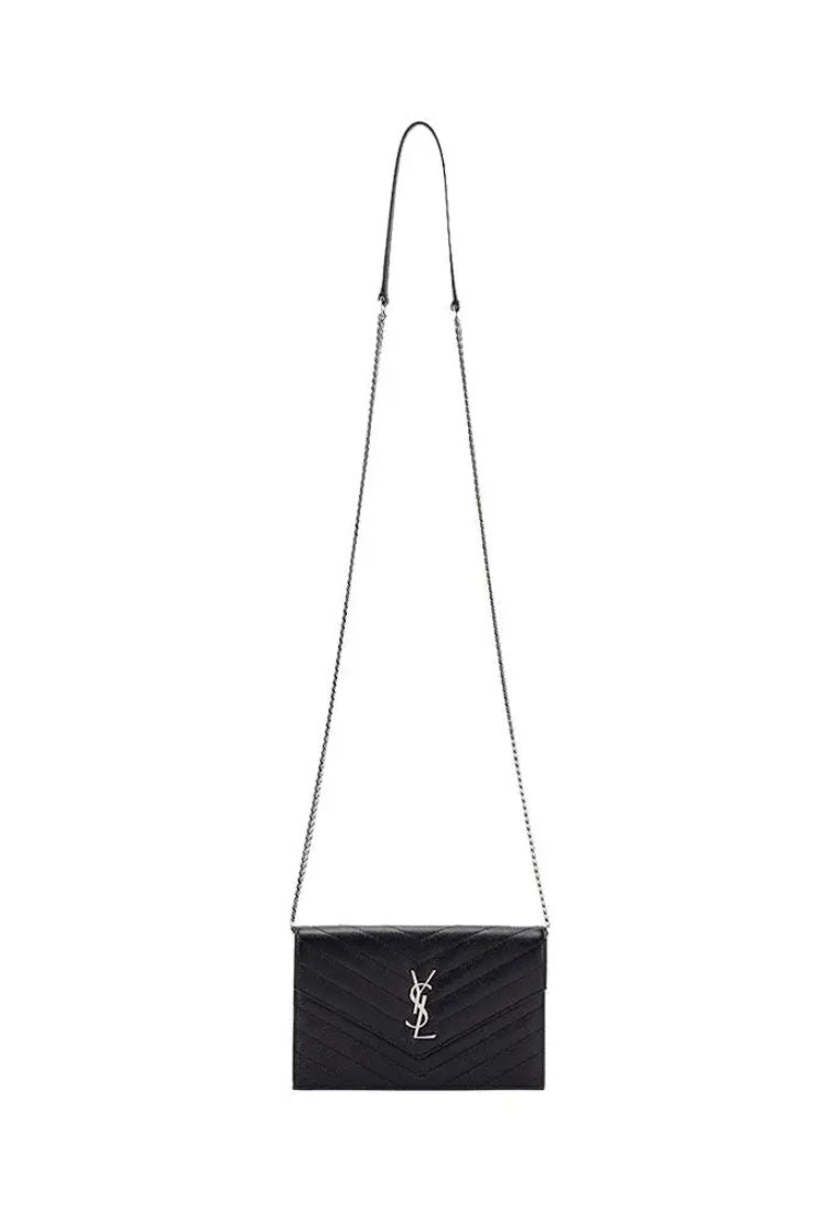 Wallet on Chain Black (19cm) Shw