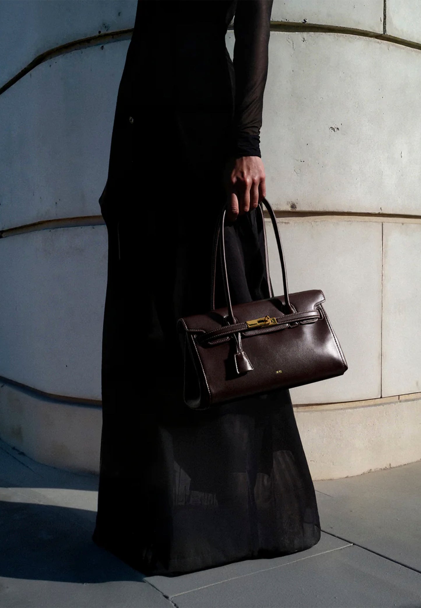 Yara Shoulder Bag - Dark Brown