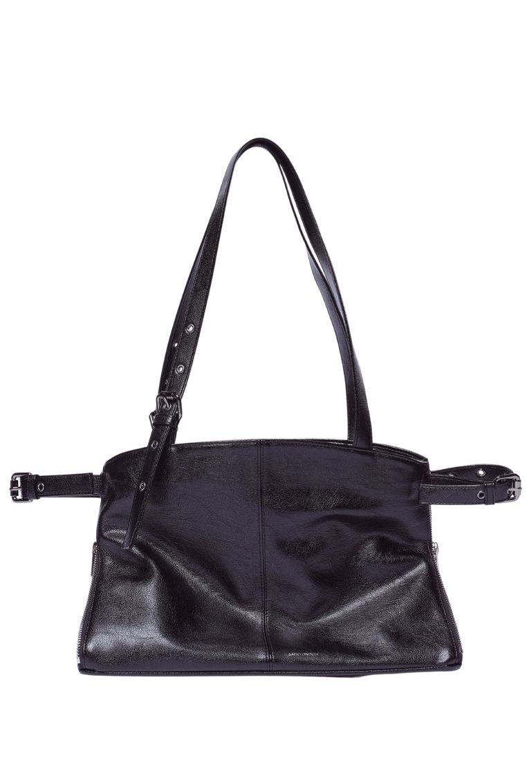 Zipper Shopper M Goat Black