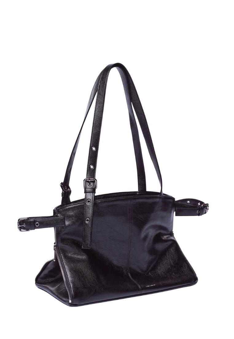 Zipper Shopper M Goat Black