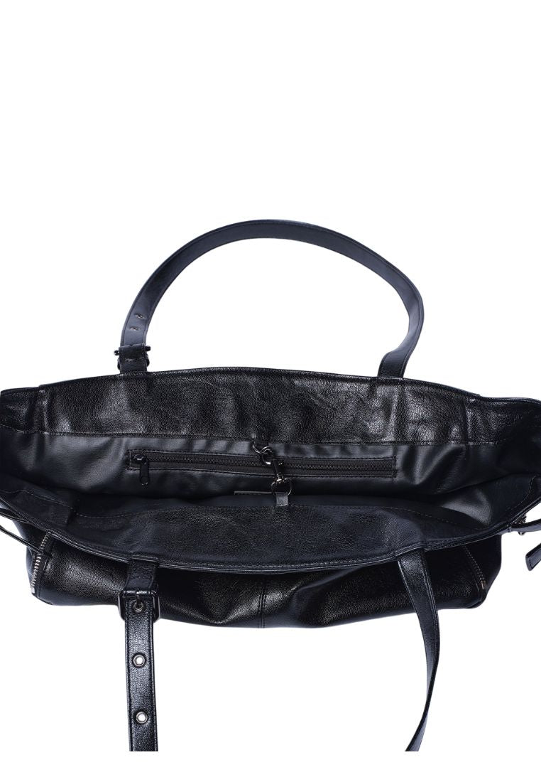 Zipper Shopper M Goat Black