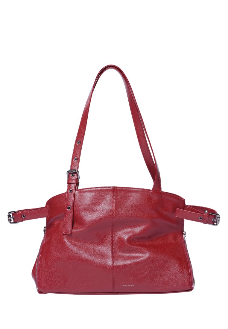 Zipper Shopper M Goat Red