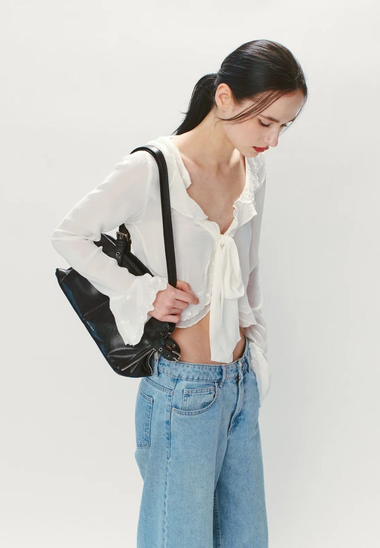 Zipper Shopper S Goat Black