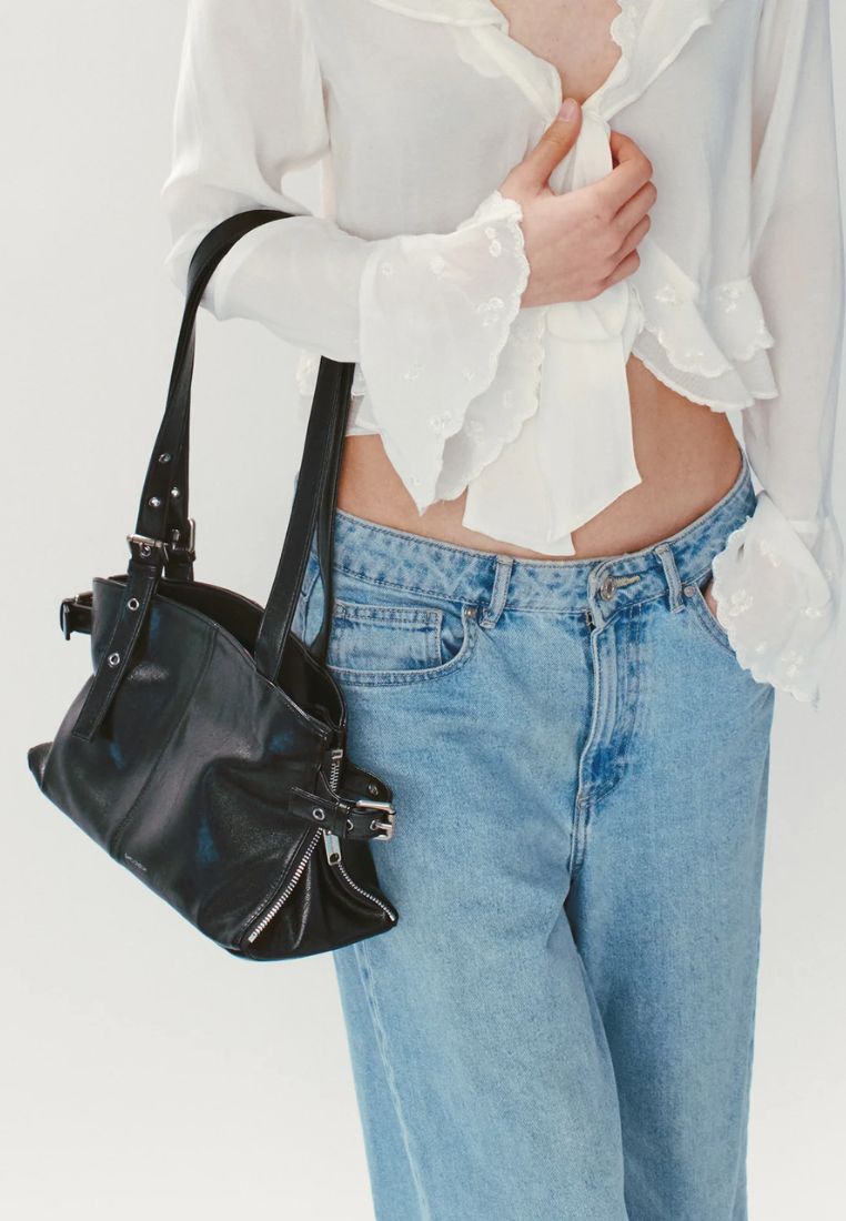 Zipper Shopper S Goat Black