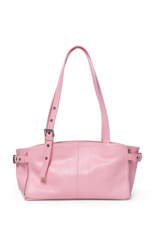 Zipper Shopper S Goat Pink