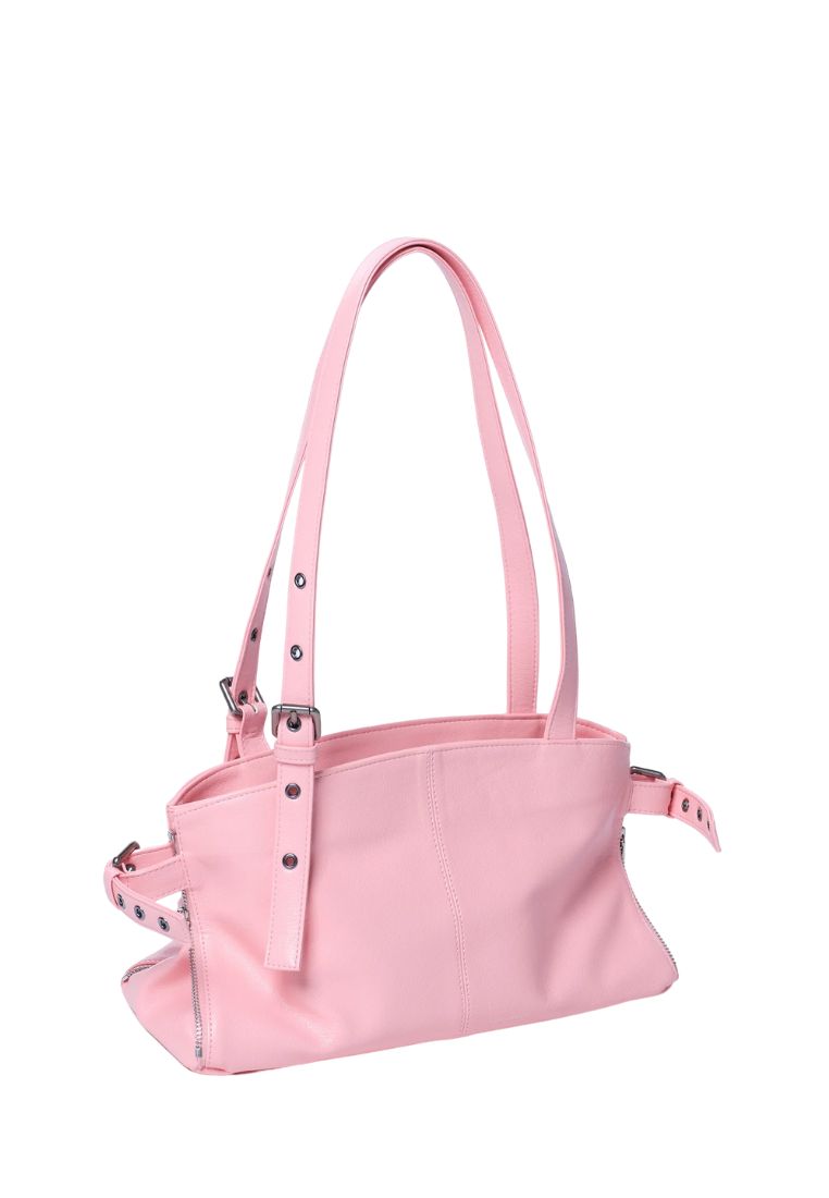 Zipper Shopper S Goat Pink