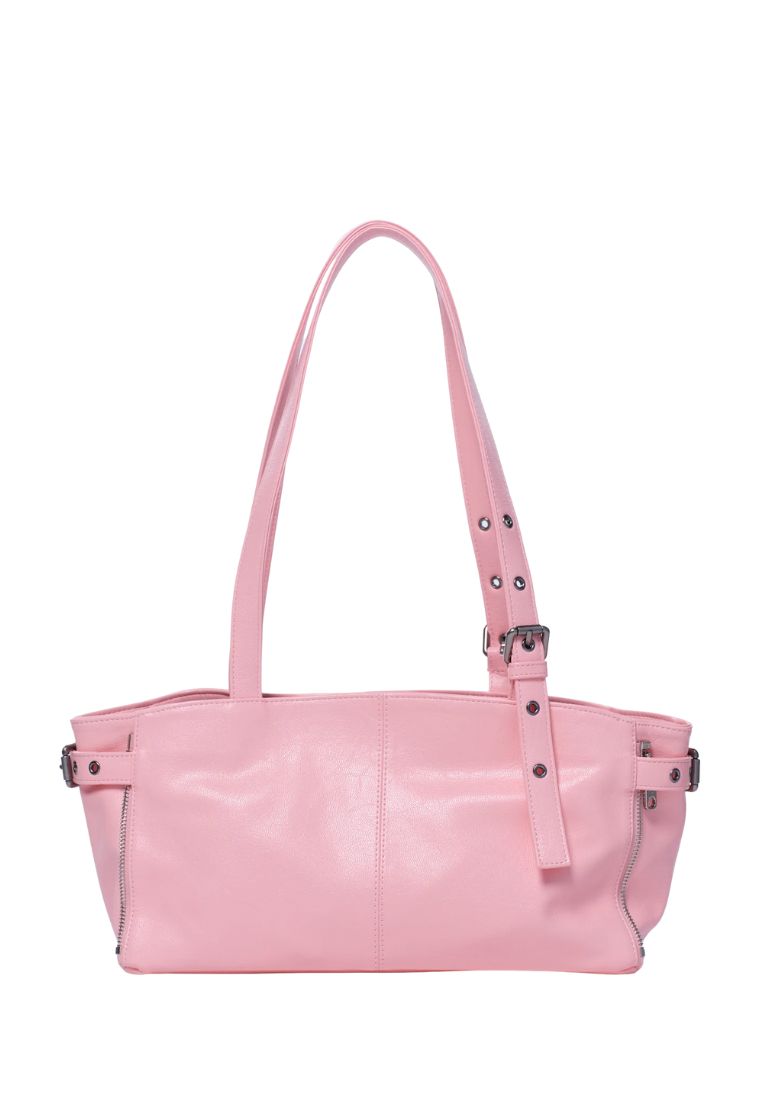 Zipper Shopper S Goat Pink
