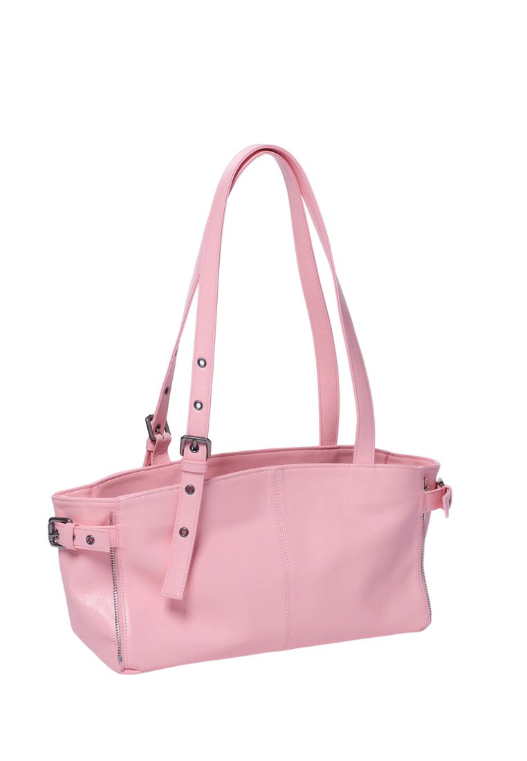 Zipper Shopper S Goat Pink