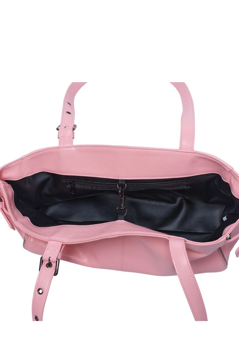 Zipper Shopper S Goat Pink