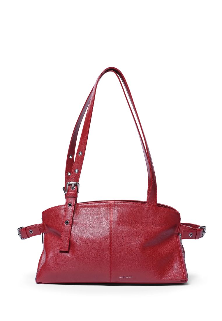 Zipper Shopper S Goat Red