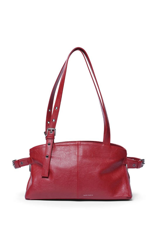 Zipper Shopper S Goat Red
