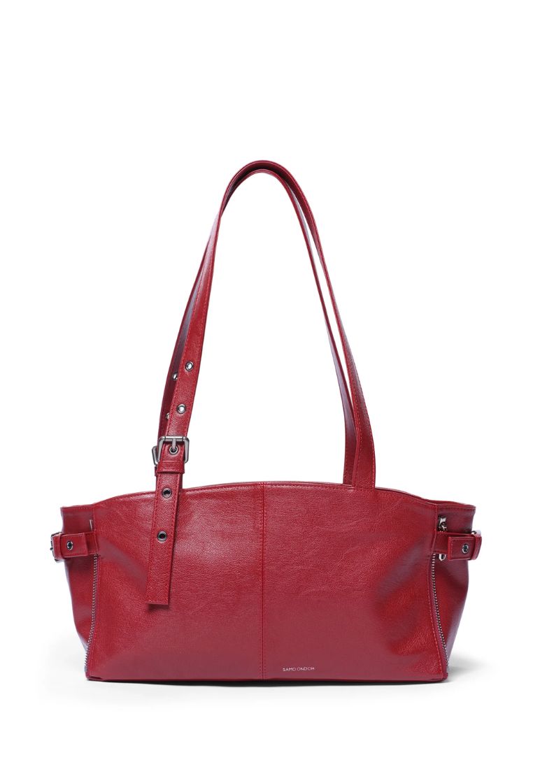 Zipper Shopper S Goat Red