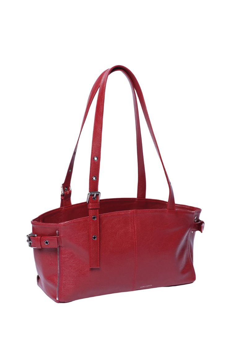 Zipper Shopper S Goat Red