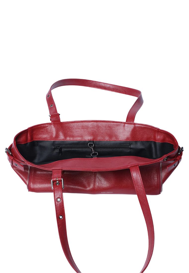 Zipper Shopper S Goat Red