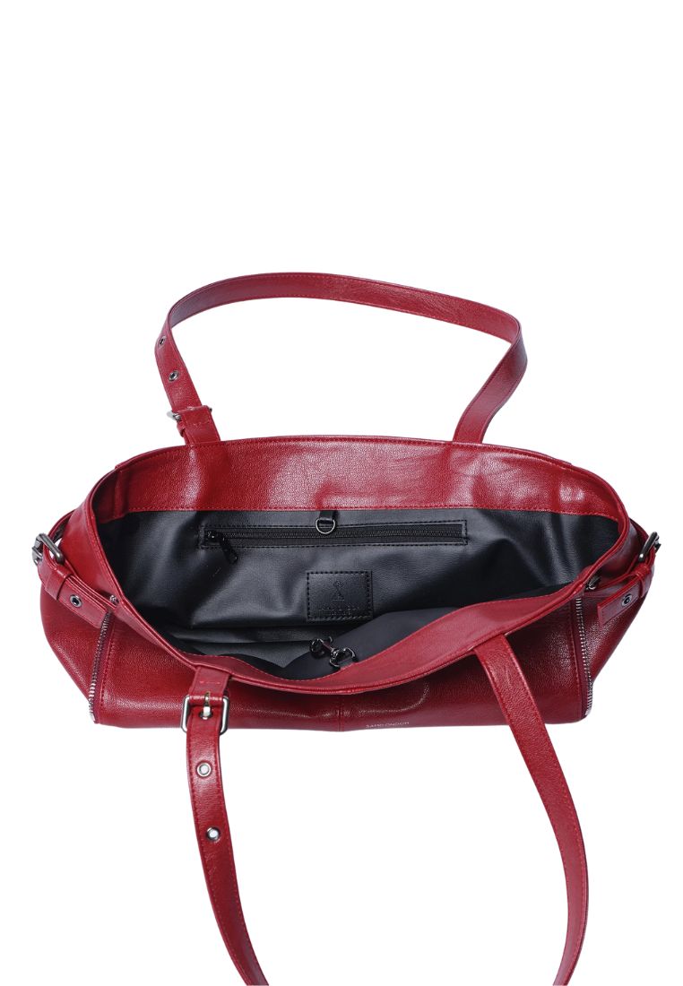 Zipper Shopper S Goat Red