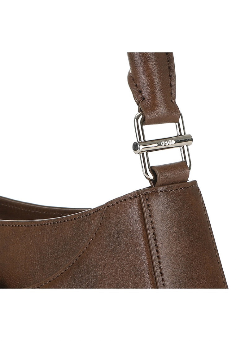 Belted Brocle - Cognac Brown