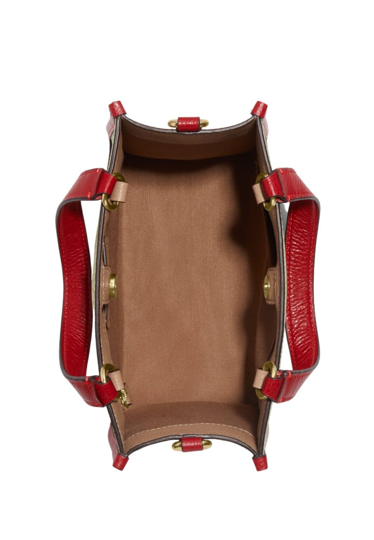 Lunar New Year Dempsey Tote 22 In Signature Canvas With Rabbit And Carriage