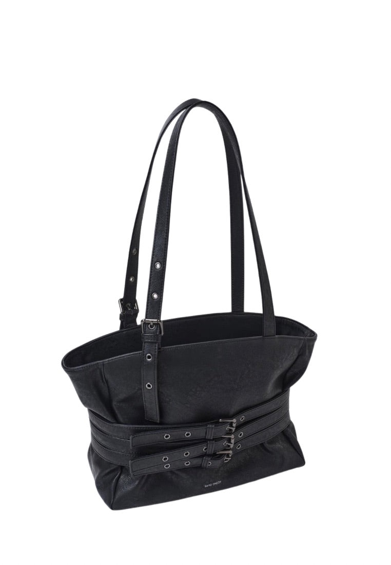 Trio Belt Corset Bag M Nappa Matt Black