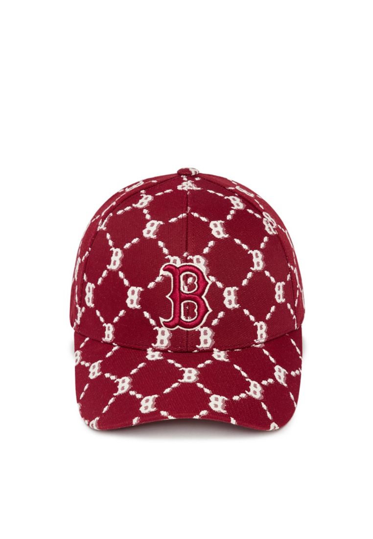 Dia Monogram Structured Ball Cap BOSTON RED SOX wine