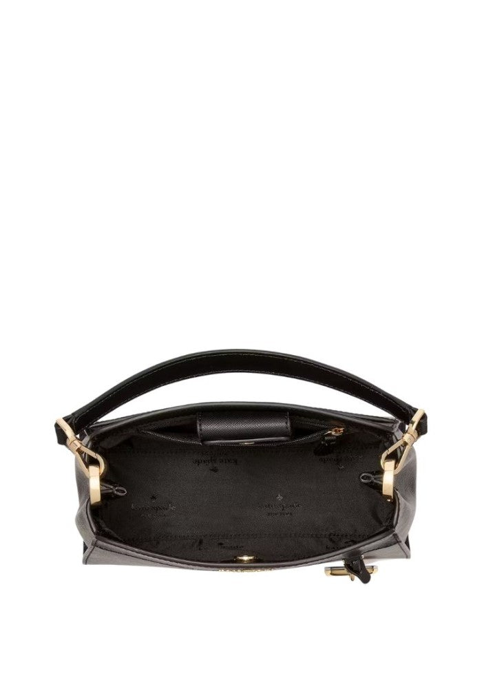 Madison Small Top Handle Satchel Black