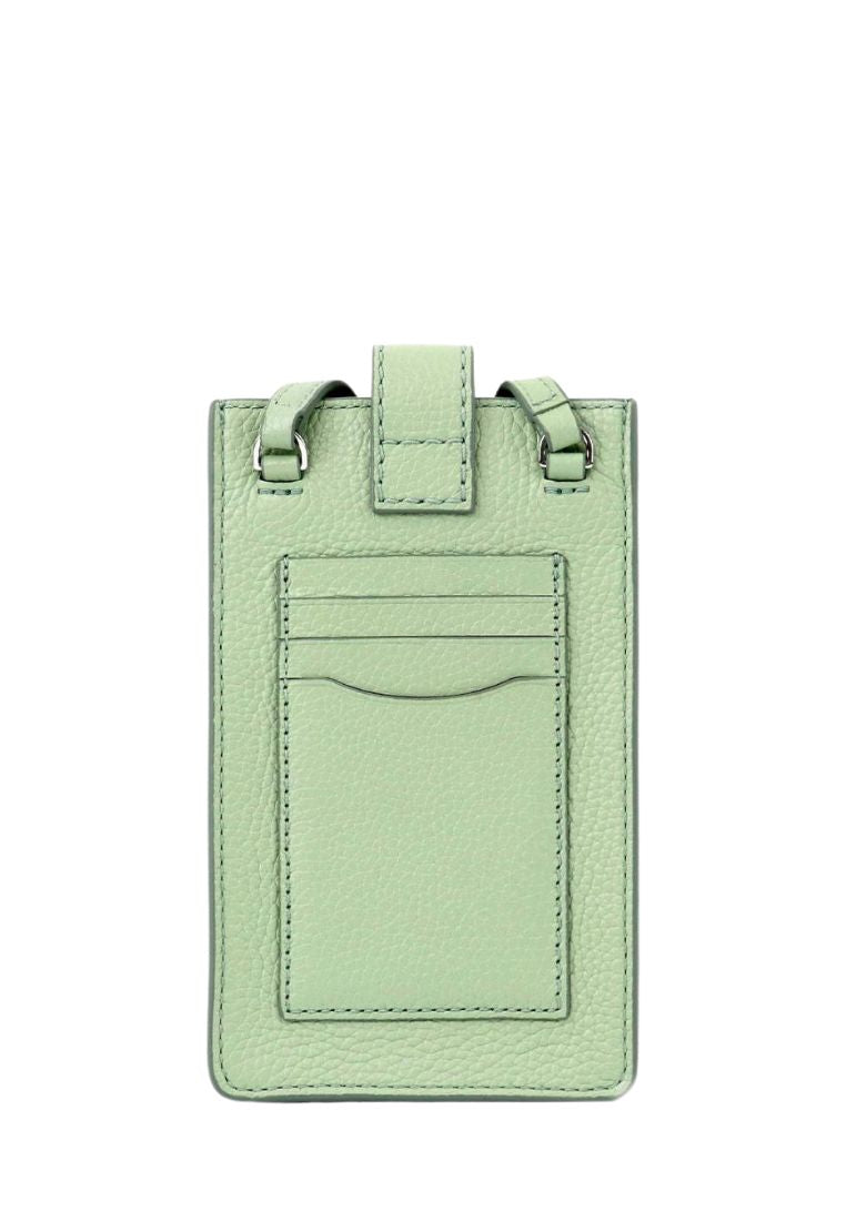 Groove Leather Phone Crossbody Mint