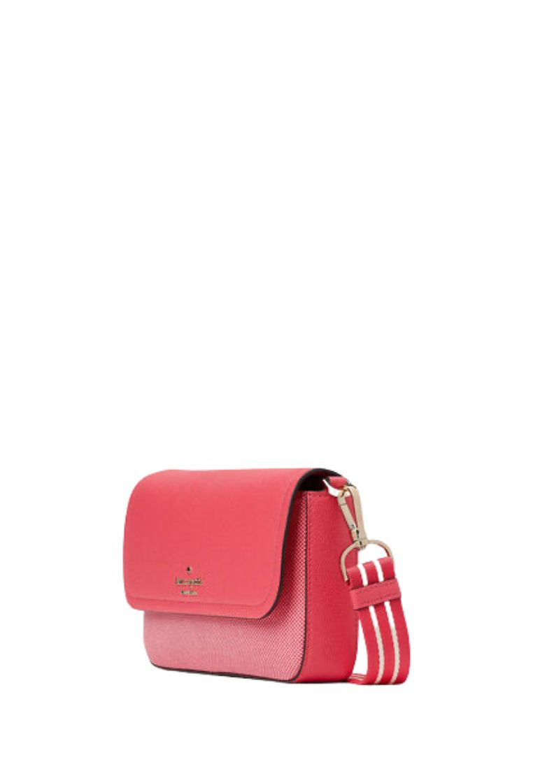 Rosie Flap Crossbody Pink Peppercorn