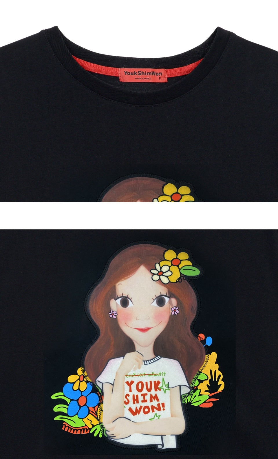 Harmony Flower T-Shirt F Luna