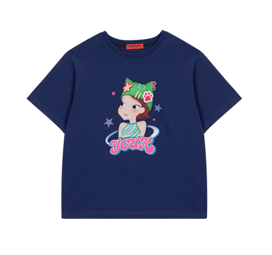 Cutie Beanie T-Shirt F Ria