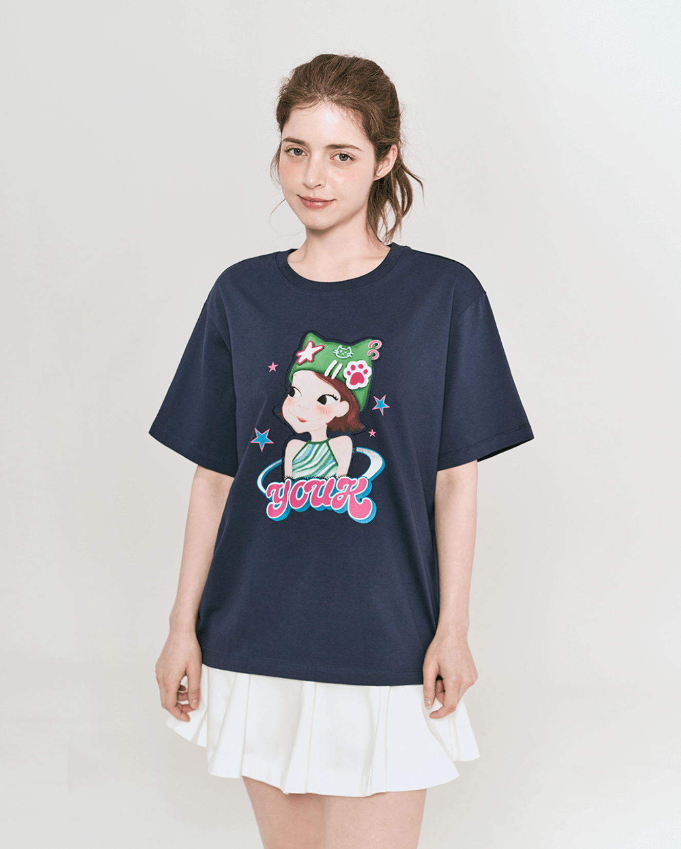 Cutie Beanie T-Shirt F Ria