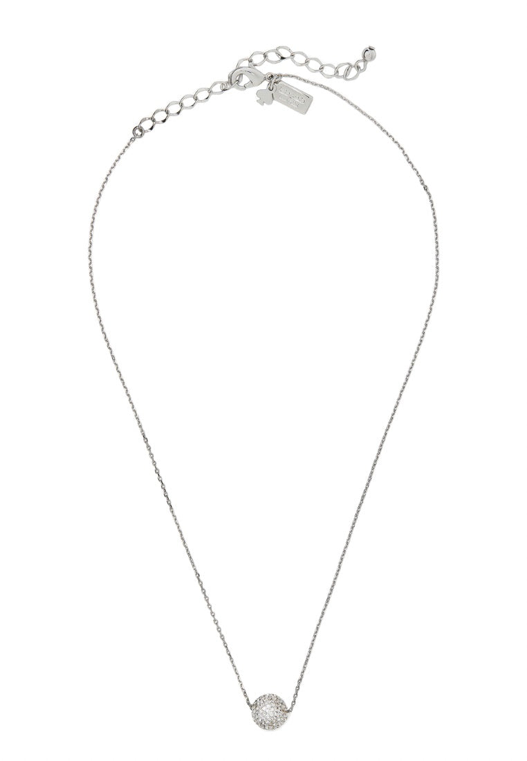 Razzle Dazzle Mini Pendant Necklace Silver