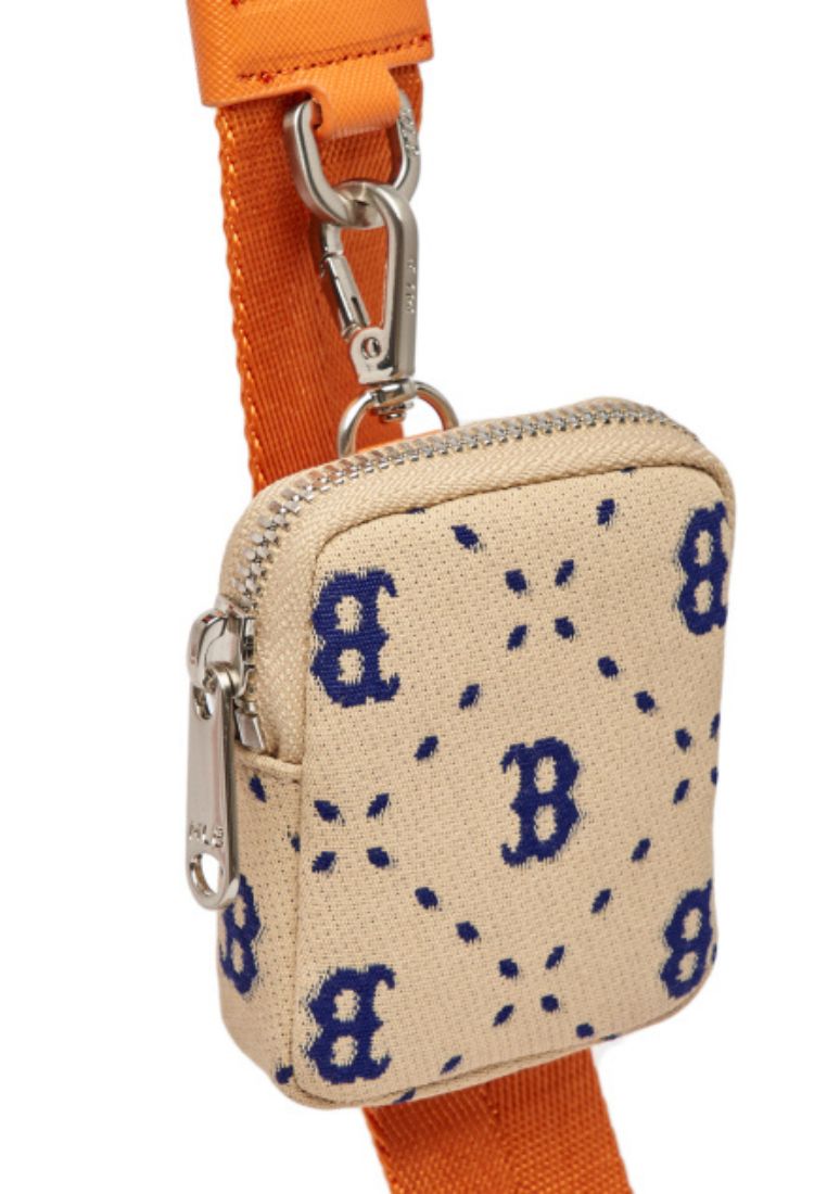 Dia Monogram Jacquard Mini Crossbag BOSTON RED SOX Light Sand
