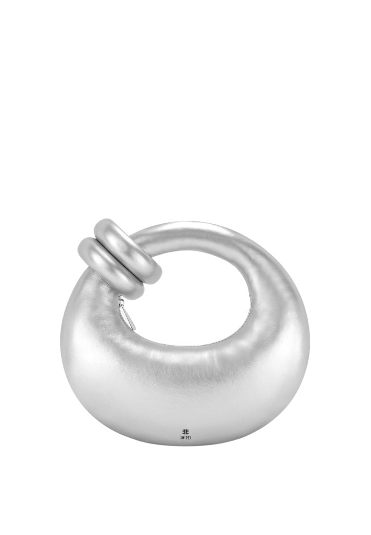 Abacus Top Handle Bag - Silver