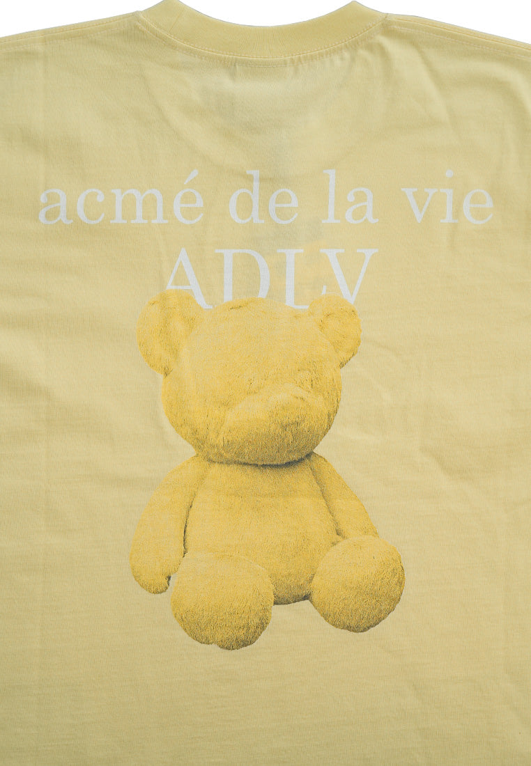 Fuzzy Bear T-Shirt Light Yellow