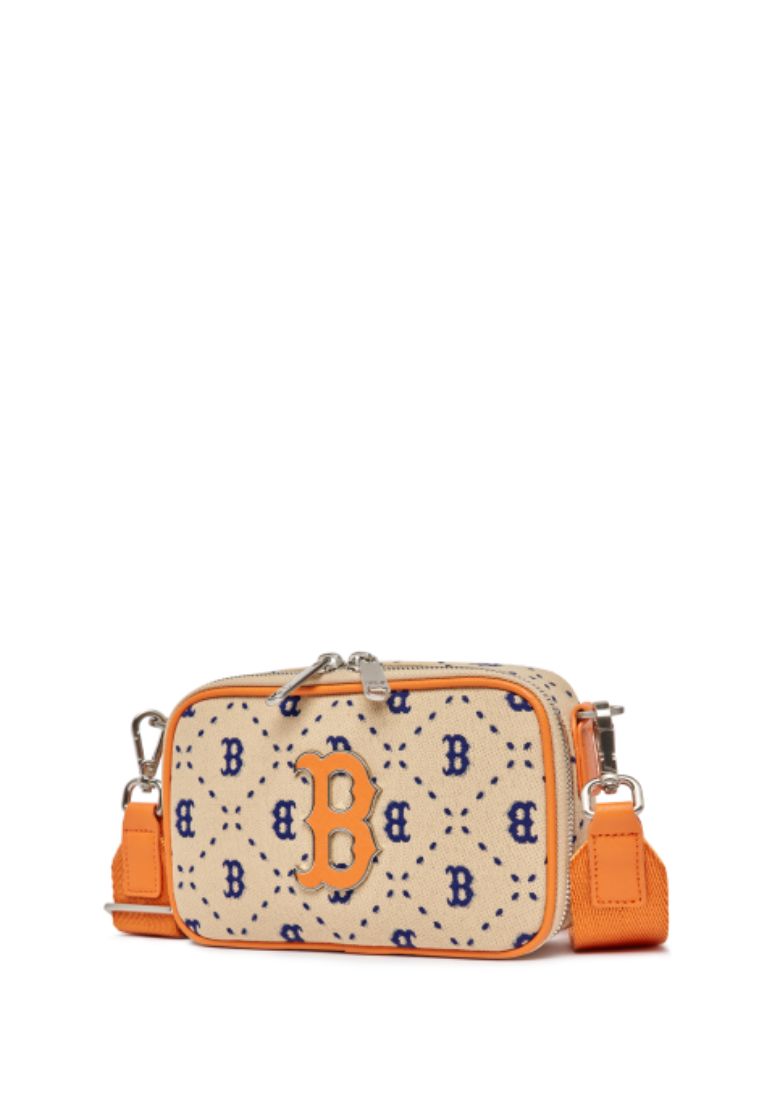 Dia Monogram Jacquard Mini Crossbag BOSTON RED SOX Light Sand