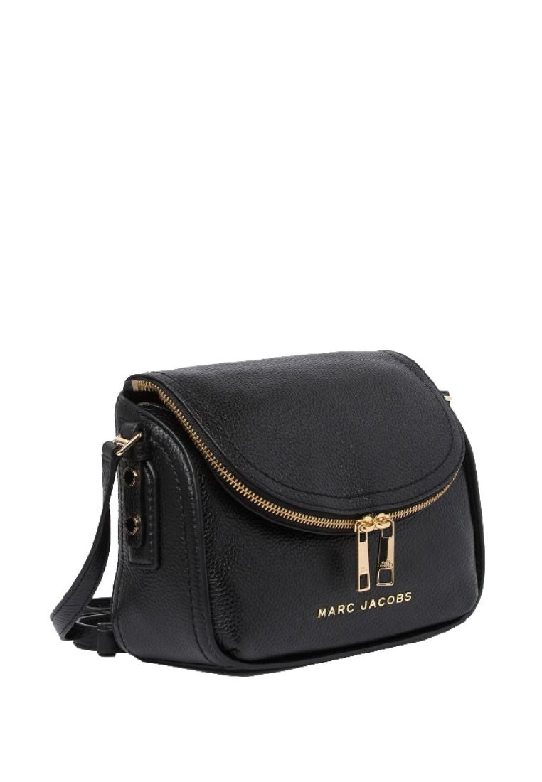 The Groove Leather Mini Messenger Black