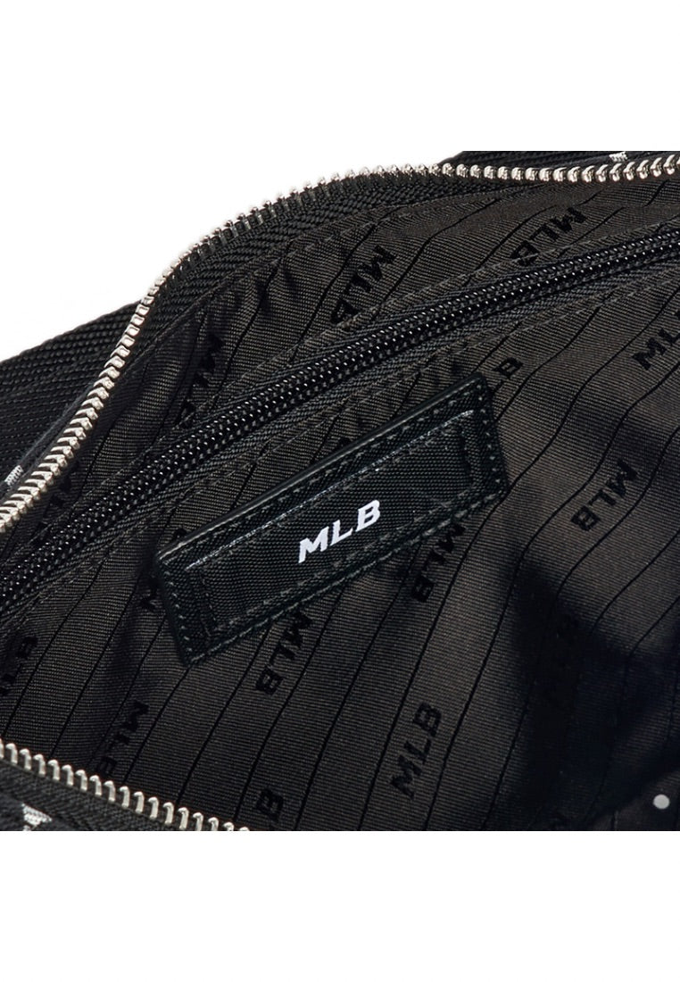 Big Classic MONOGRAM Jacquard L-Hobo Bag NEW YORK YANKEES black