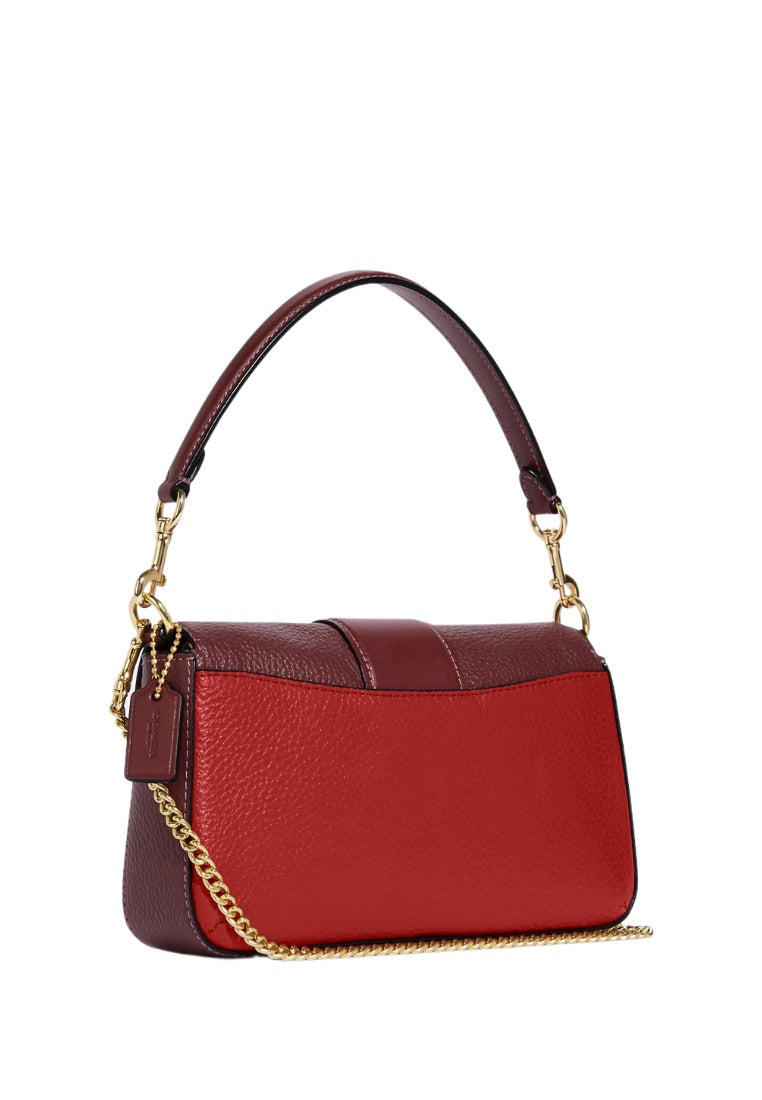 Mini Grace Crossbody In Colorblock Red Apple Multi