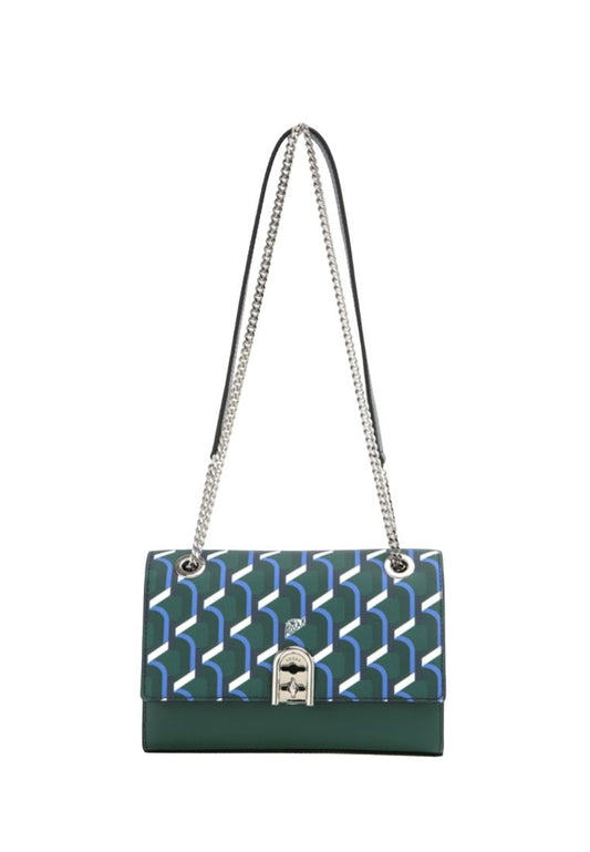 Amelie Monogram Shoulder Blue Mountain SS