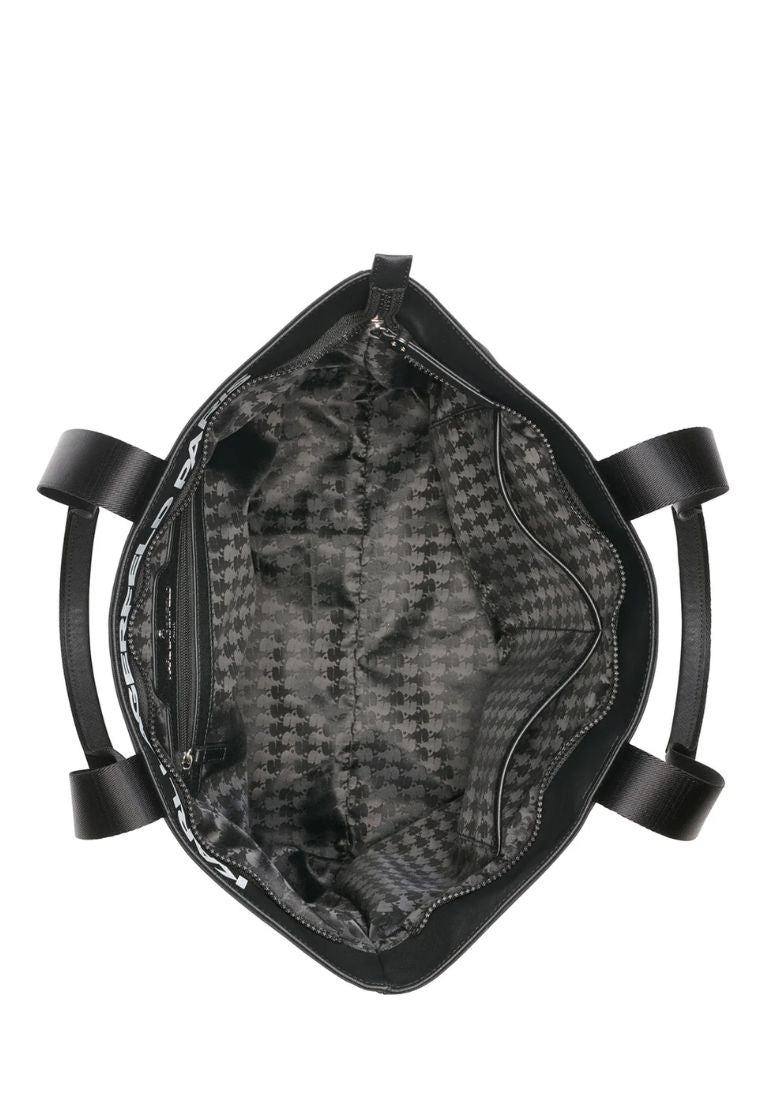 Amour Patch Tote Black