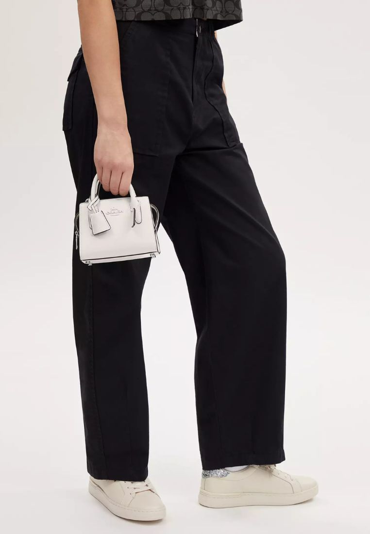 Andrea Mini Carryall Silver Chalk