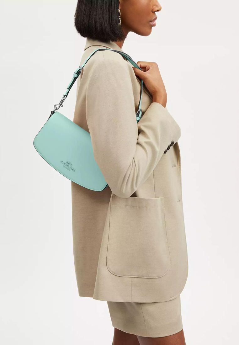 Andrea Shoulder Bag Faed Blue