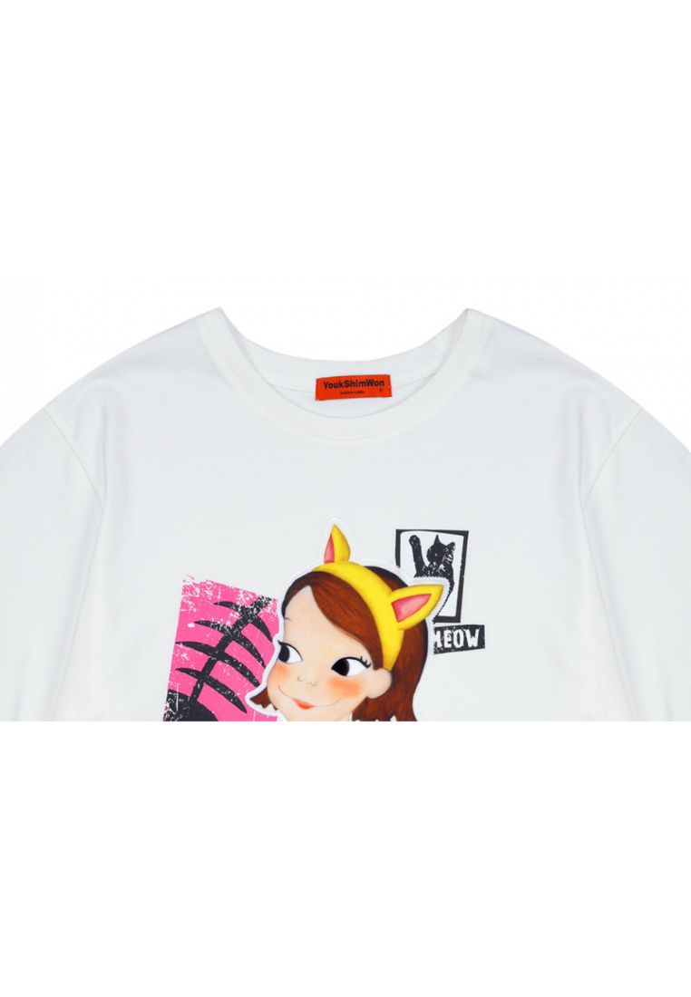 Animal T-Shirt F Cat Ria