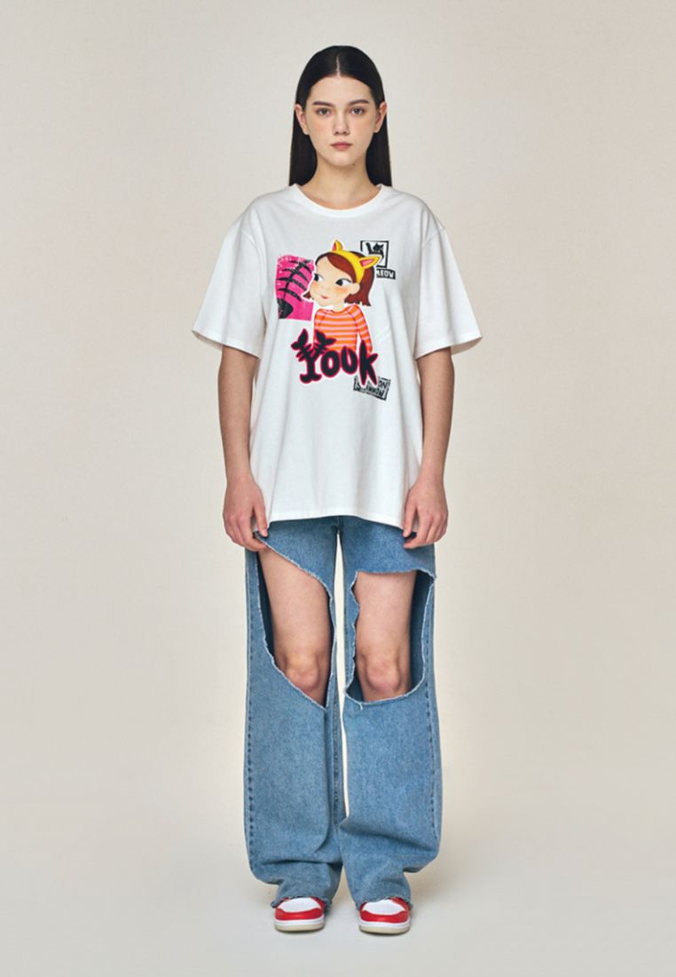 Animal T-Shirt F Cat Ria